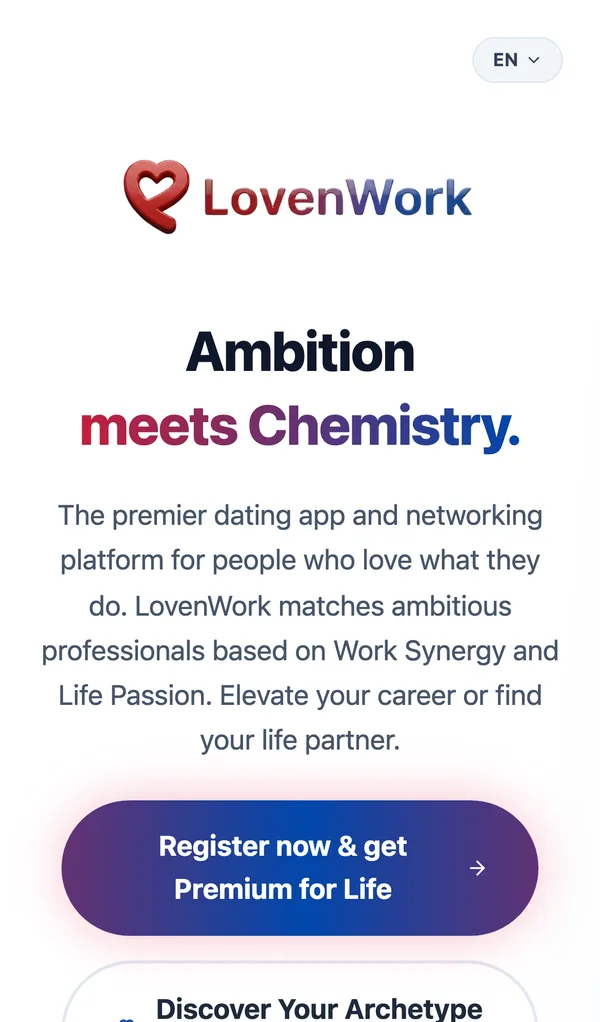 LovenWork on a phone